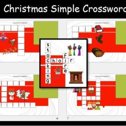 Christmas science crossword answer key