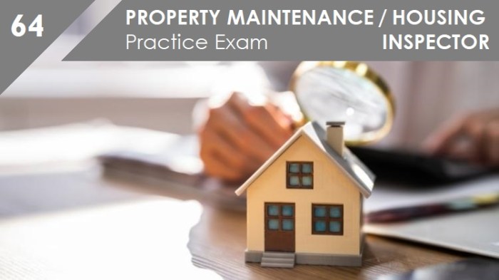 Icc property maintenance and housing inspector certification